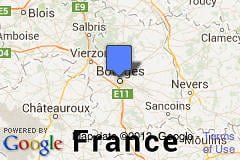 Bourges Map