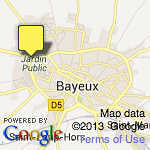 Google Map to Bayeux Novotel Hotel
