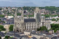 Aerial photo of St Ouen in Rouen