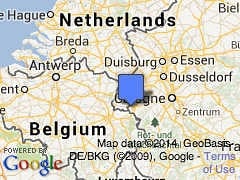 Google Map for Aachen