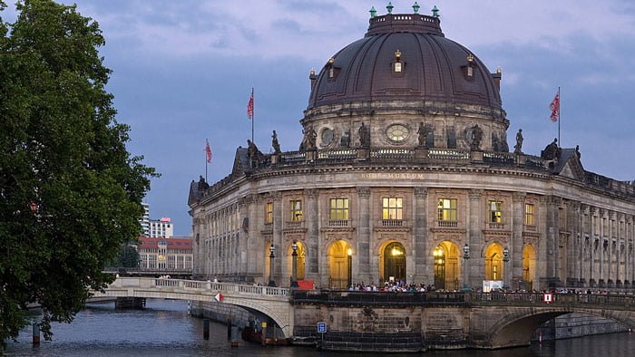 Bode Museum on Museums insel in Berlin