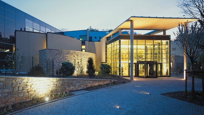 Carolus Thermen Day Spa in Aachen Entrance