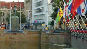 Dutch Flags and the Novotel Den Haag City Centre