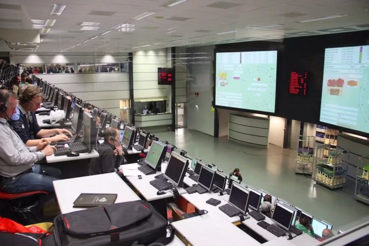 Auction Hall at Aalsmeer Flower Auction