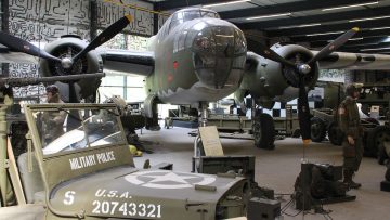 B-25 Bomber in the Overloon War Museum