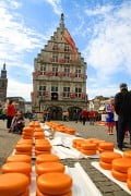 Gouda Rathaus und Käsemarkt
