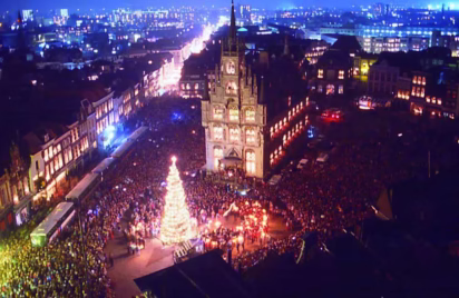 Gouda Stadhuis at Night
