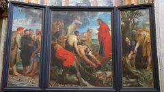 The Miraculous Draught of Fish triptych by Peter Paul Rubens 