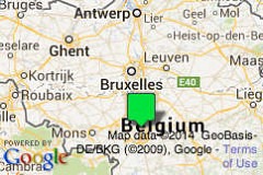 Charleroi AIrport Google Map