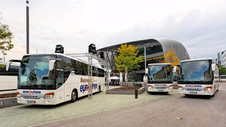 Eurolines business class buses