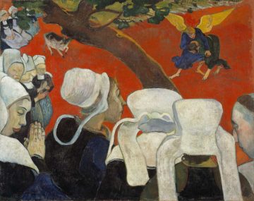 Paul Gauguin La vision après le sermon ou La lutte de Jacob avec l'ange,