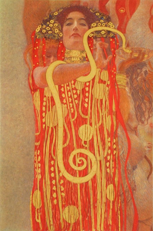 Gustav Klimt, Medicine (Detail: Hygieia), 1900/07