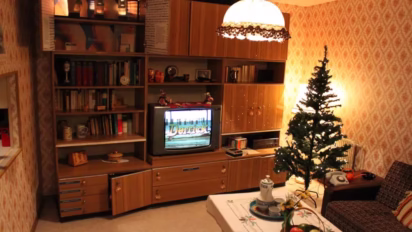 TV Room in the DDR Museum in Berlin
