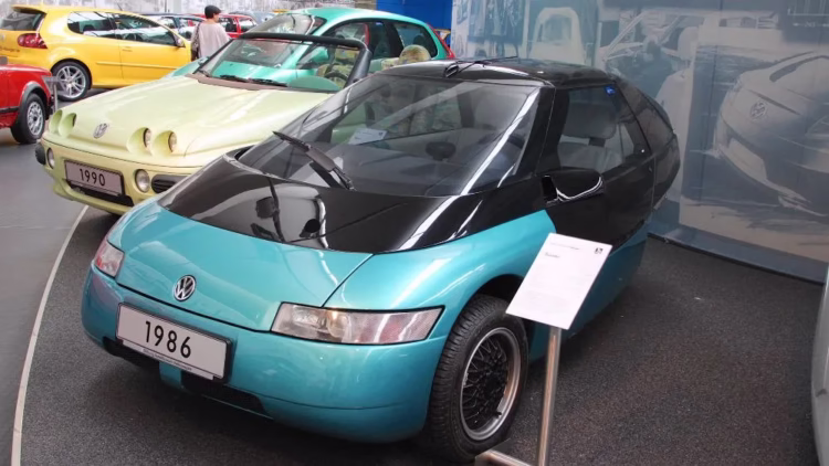 1986 VW Scooter Auto Museum Volkswagen in Wolfsburg