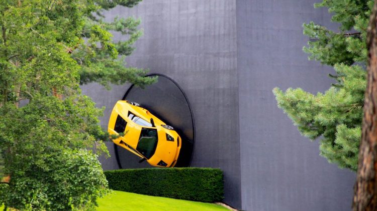 Lamborghini Pavilion at Autostadt, Wolfsburg.