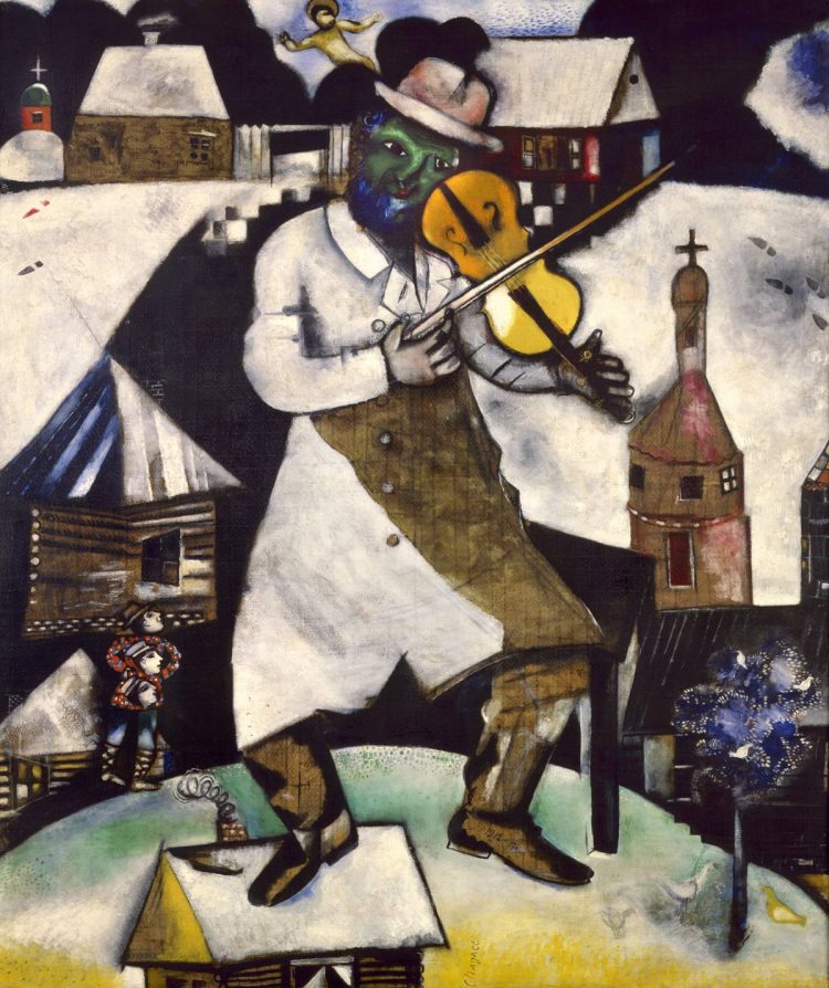Marc Chagall Der Geigenspieler, 1912 Amsterdam,