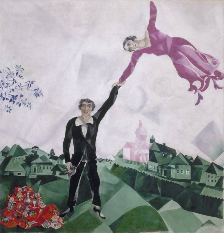 Marc Chagall Promenade, 1917-1918