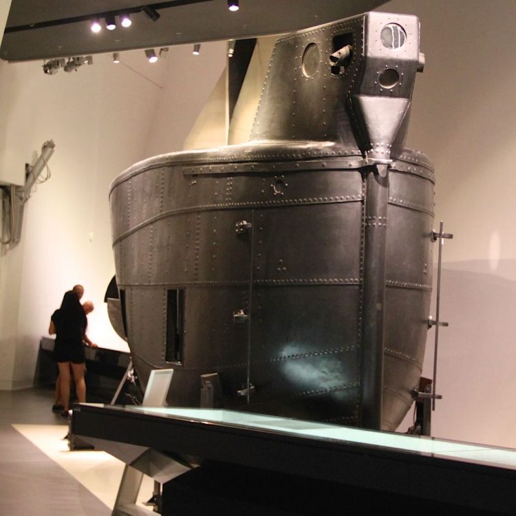 The first German submarine