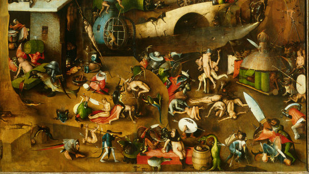 Hieronymus Bosch-Last Judgment detail