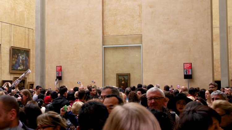 Mona Lisa in the Louvre