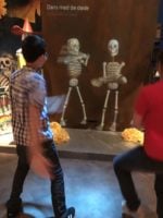 Dance with the Dead interactive display in Moesgaard Museum