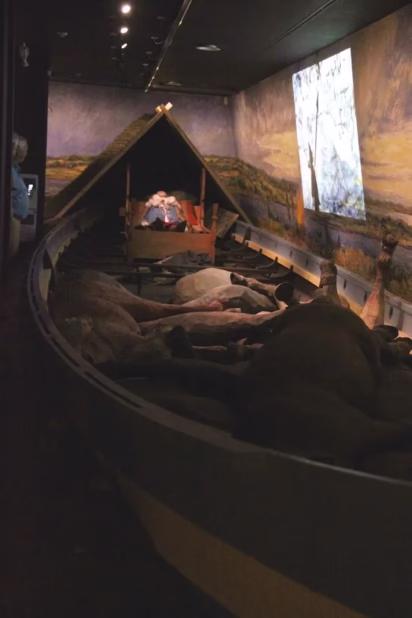 Viking Burial Ship in Ladby