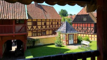 Half-timbered building in Den Gamle By