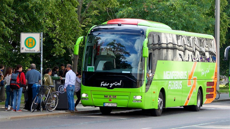 Flixbus in Leipzig