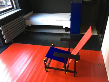Rietveld Red and Blue Chair