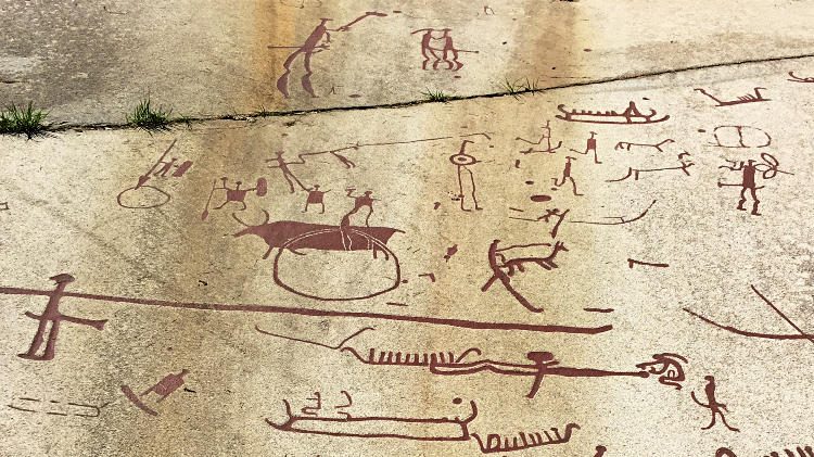 Vitlycke Rock Carvings 25
