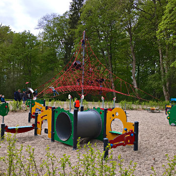 Egeskov Castle Play Area in Denmark