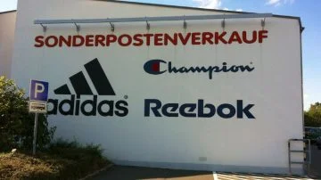 at the Adidas Factory Outlet Stores at Herzogenaurach in