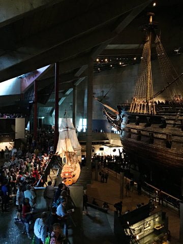 Vasa Warship and Model