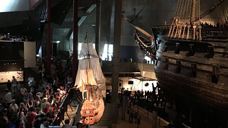 Vasa Warship with Model