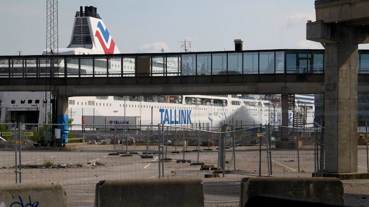Tallink Silja Ferry Terminal in Stockholm