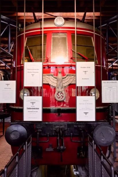 1938 AEG Locomotive in the German Technology Museum Berlin