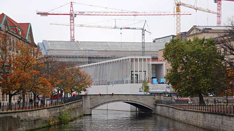 James Simon Entrance on Museum Island in Berlin