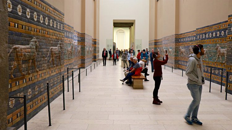 Processional Way to the Ishtar Gate in the Pergamon Museum