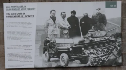 Sachsenhausen Concentration Camp Information Panel