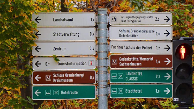 Sachsenhausen Gedenkstaette Sign