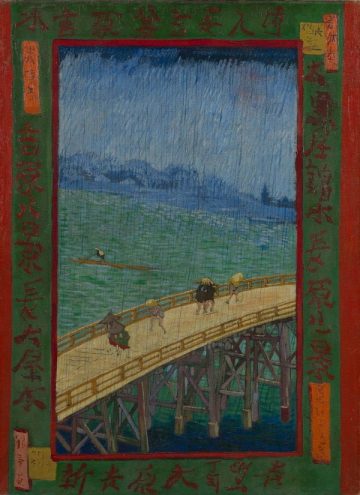 Vincent Van Gogh Bridge in the Rain after Hiroshige