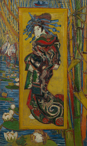 Vincent Van Gogh Courtesan after Eisen