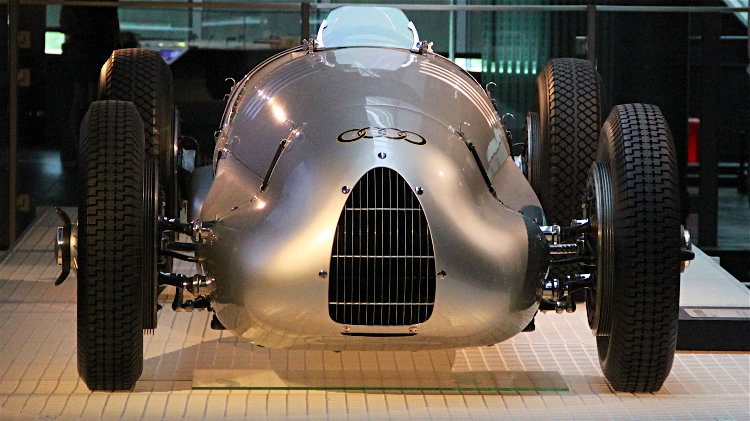1938 Auto Union V16 C/D Riga Motor Museum Front