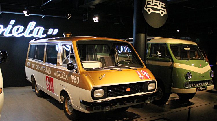 1980 Moscow Olympic Games RAF Minibus
