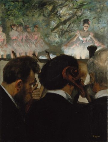 Edgar Degas Orchestra Musicians, 1872