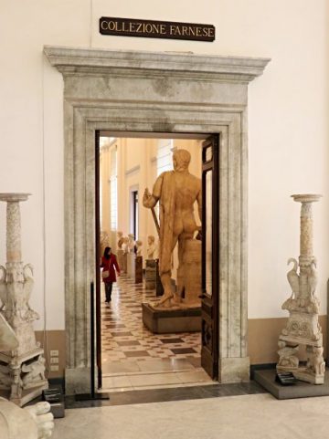 Farnese Collection in the National Museum of Archaeology in Naples