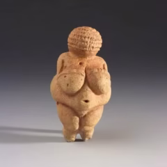 Venus of Willendorf in the Naturhistorisches Museum Vienna
