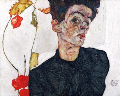 egon-schiele-selbstbildnis-mit-lampionfruechten