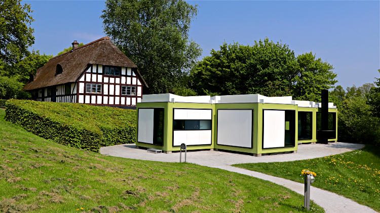 Arne Jacobsen Summerhouse at Trapholt