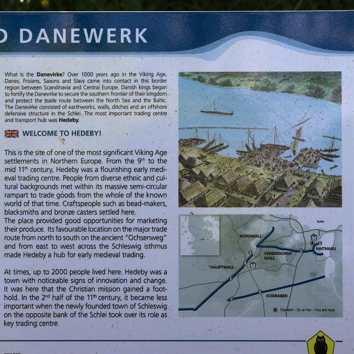Danewerk Explained at the Hedeby Viking Museum